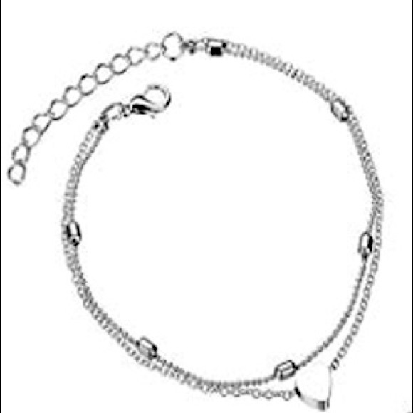💟 Silver Anklet Set (2) 💟 - Picture 2 of 3